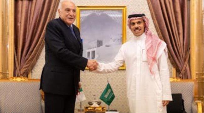 وزير الخارجية الجزائري يبحث مع نظيره السعودي تعزيز الاعترافات بدولة فلسطين ...