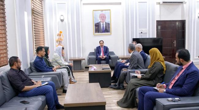 الوزير البكري يبحث مع مؤسسة 