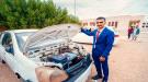 خريجو هندسة عدن يحوّلون سيارة بنزين إلى كهربائية ذكية بالكامل ...