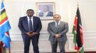 السفير العواضي يبحث في نيروبي تعزيز التعاون التجاري والاستثماري مع وزارة التجارة الكينية...
