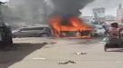 تعز: حريق يلتهم باصًا في جولة الصقر ببئر باشا وسط غياب الدفاع المدني ...