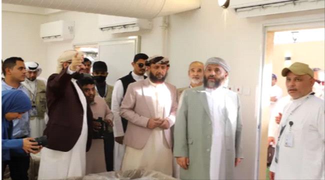 وزير الأوقاف والإرشاد يتفقد مخيمات حجاج اليمن في المشاعر المقدسة ...