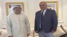 باذيب يناقش مع السفير الإماراتي تطوير التعاون في مجالات الطاقة والاتصالات والمشاريع التي تدعمها الإمارات...
