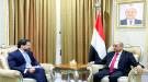 بن بريك يستقبل القائم بأعمال سفير الولايات المتحدة الامريكية لدى اليمن ...