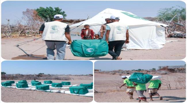 لحج.. مركز الملك سلمان يوزع مواد إيوائية متنوعة في مديرية تبن ...