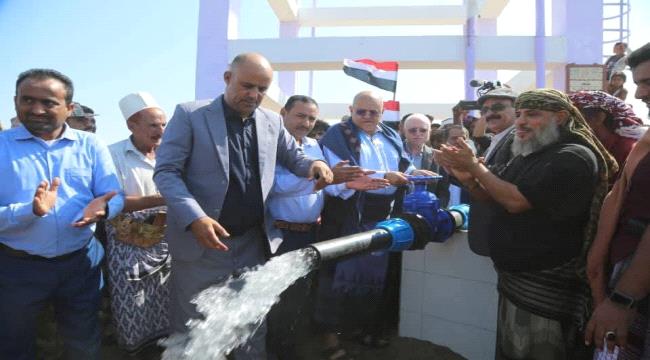 مشاريع مياه الريف بمحافظة تعز ترسم صفحة مشرقة في سجل التنمية الريفية ...