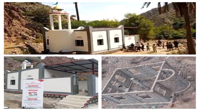 مؤسسة تشبيك تفتتح مسجد النخلتين في منطقة البرح مديرية المقاطرة ...