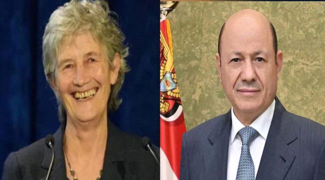 الرئيس العليمي يهنئ كاثرين كونولي بفوزها في الانتخابات الرئاسية في إيرلندا ...