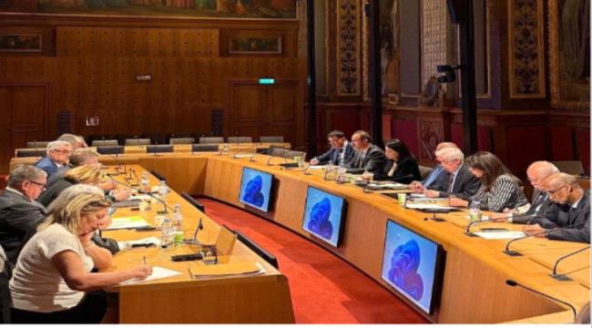 اليمن يشارك مع مجلس الشيوخ الفرنسي بشأن دعم القضية الفلسطينية ...