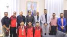 البكري يستقبل بعثة المنتخب الوطني لألعاب القوى للشباب ويوجه بتكريمها...
