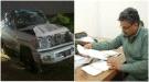 مدير الأحوال المدنية بـالمخا ينجو من حادث مروري مُروِّع على خط تعز ...