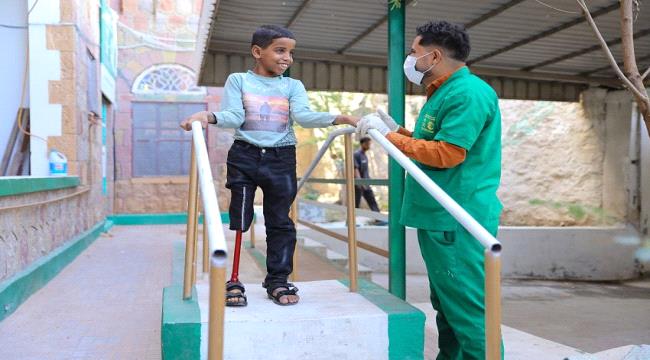 استفادة 2,169 شخصاً من خدمات الأطراف الصناعية والتأهيل في أربع محافظات يمنية ...