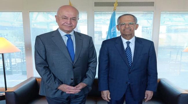 السفير علي مجور يبحث مع مفوض اللاجئين تعزيز الشراكة لمواجهة التحديات الإنسانية ...