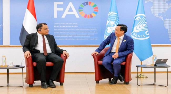  السقطري يستعرض مع (الفاو) تداعيات أوضاع المنطقة على القطاع الزراعي والغذائي ...