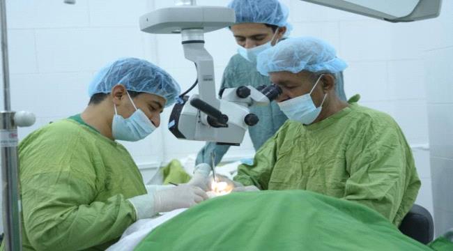 26 ألف مستفيد من خدمات مستشفى العيون التخصصي بمأرب بدعم مركز الملك سلمان ...