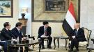 الرئيس العليمي ووزير الخارجية الياباني يبحثان الأمن البحري ودعم خفر السواحل ...