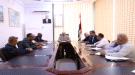 وزير المياه والبيئة يبحث مع 
