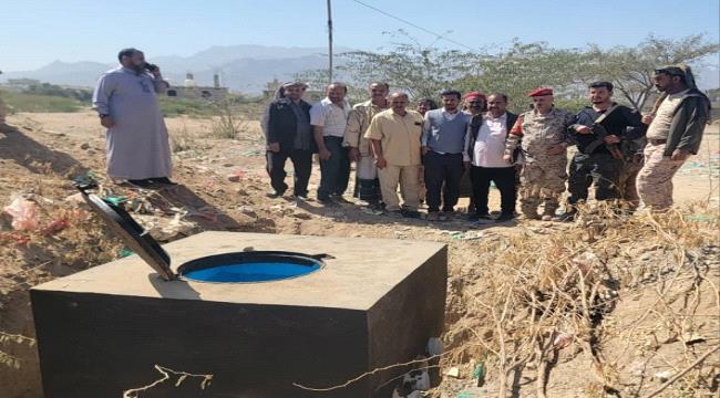 الضالع: الشاعري يتسلم المرحلة الأولى لمشروع المجاري والصرف الصحي بمدينة قعطبة  ...