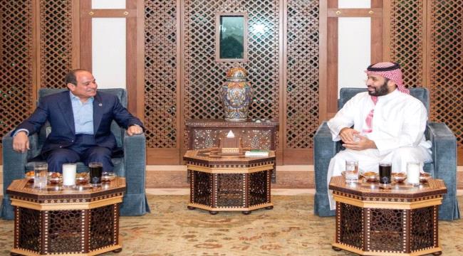 ولي العهد والرئيس السيسي يستعرضان آفاق الشراكة التاريخية في قصر السلام ...