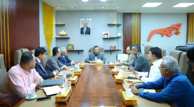 محافظ عدن يبحث مع التخطيط الدولي سبل دعم المشاريع التنموية وتحسين الخدمات ...