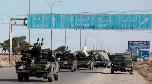 تعزيزات عسكرية كبيرة للجيش السوري باتجاه الحسكة قبل انتهاء مهلة وقف إطلاق النار مع 