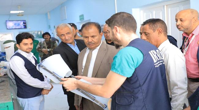 العامري يطلع على مستوى الخدمات بمركز الأطراف الصناعية والتأهيل الحركي بسيئون ...