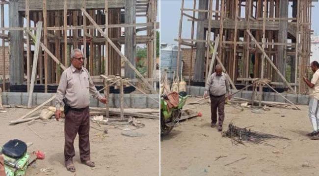 مدير عام حيس يتفقد مشروع مياه قرية بيت مغاري ...