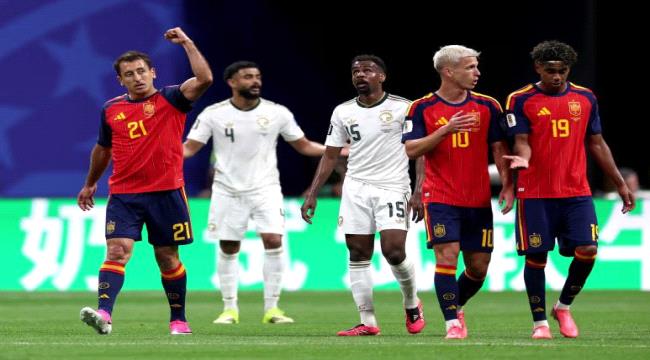 المنتخب السعودي يترقب الجولة الأخيرة لضمان تأهله بعد خسارة ثقيلة أمام إسبانيا في المونديال ...