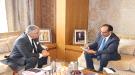 السفير الأصبحي يبحث مع رئيس المحكمة الدستورية المغربية التعاون في مجال القضاء...