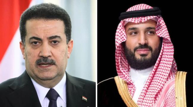 ولي العهد السعودي ورئيس الوزراء العراقي يحذران من تداعيات التصعيد العسكري ...