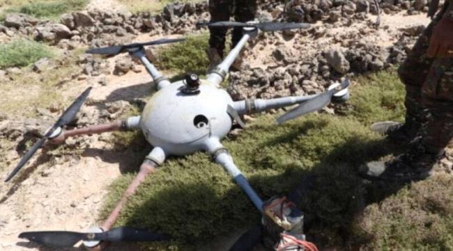 القوات الحكومية تُسقط طائرة مسيّرة لميليشيا الحوثي غرب تعز ...