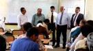 محافظ الحديدة يدشن امتحانات الفصل الدراسي الثاني بجامعة الحديدة...