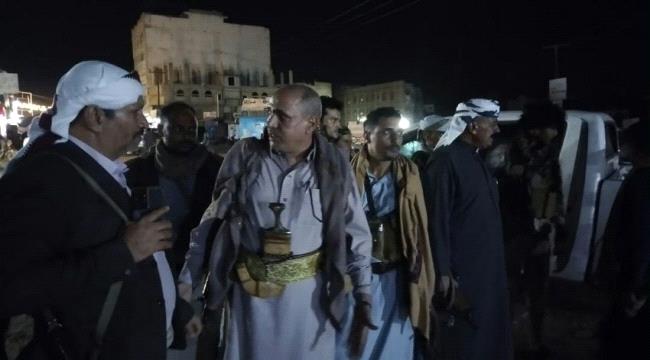 تعز...المخلافي يتفقد جبهتي المطار القديم والدفاع الجوي عقب هجوم حوثي ...