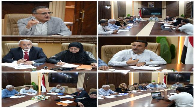  وزير الصحة يرأس اجتماع لجنة الطوارئ الصحية بوزارة الصحة  ...
