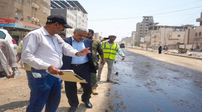 رئيس صندوق صيانة الطرق يتفقد مشروع طريق التقنية–إنماء ويتابع الاستعدادات لأعمال الإسفلت ...